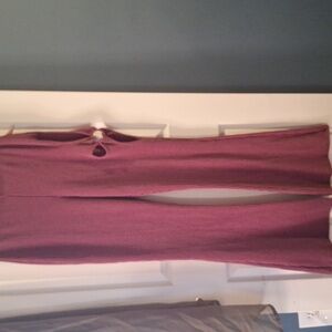 Julia‎ by Love J Ribbed Pants Flared with Cutout XL